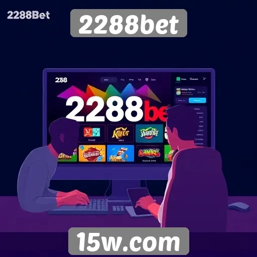 Analise da experiência do usuário no site 2288bet